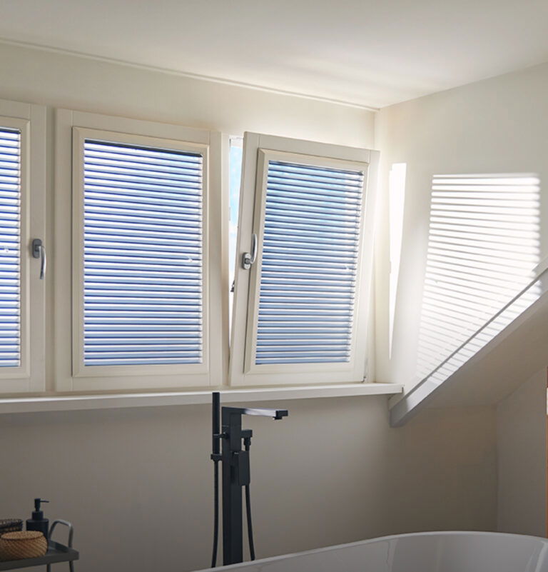 Klik shutters in badkamer