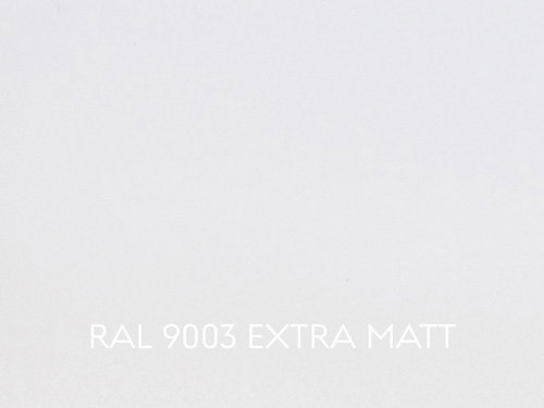 RAL 9003 EXTRA MATT