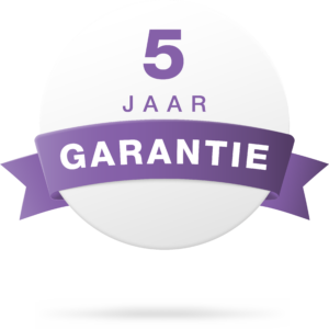 Geniet van 5 jaar garantie bij Shutterkoning!