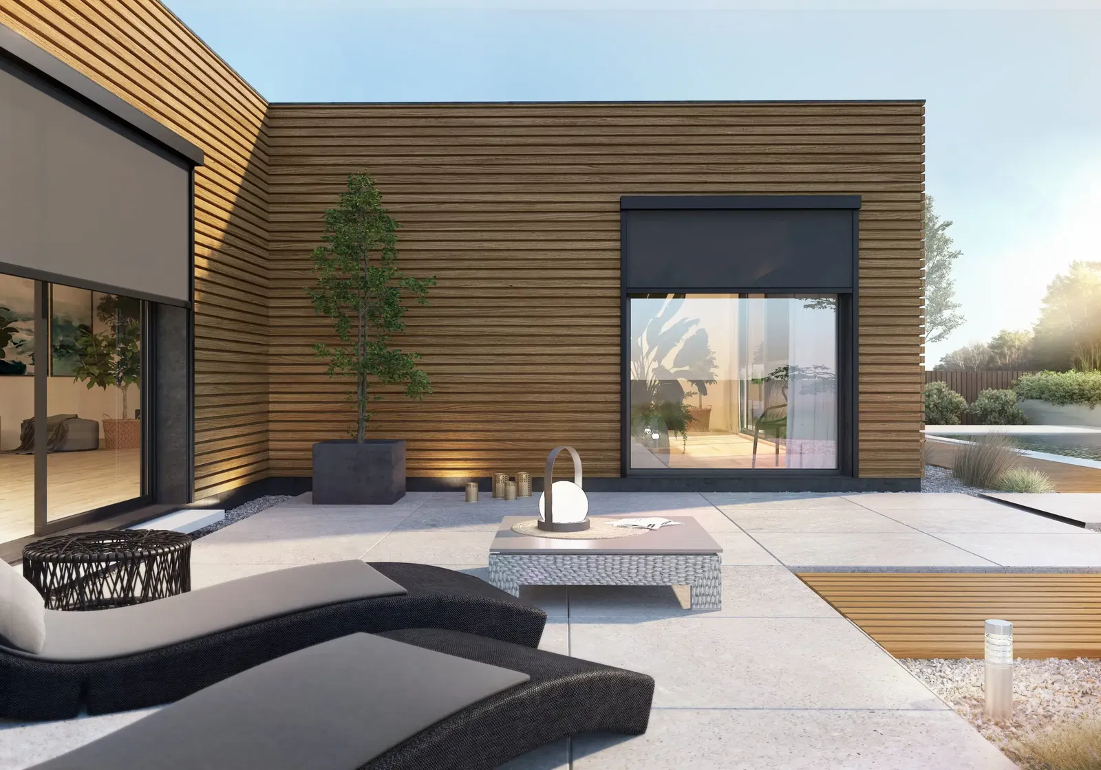 Luxe Rits Buitenscreen