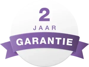 2 jaar garantie op European shutters, vervaardigd uit composiet