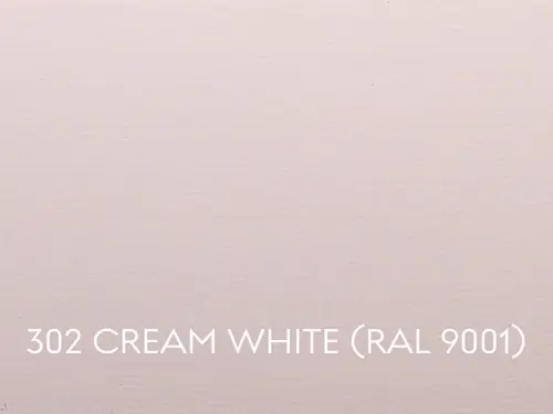 302 CREAM WHITE (RAL 9001)
