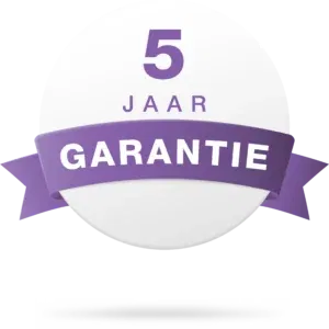 Geniet van 5 jaar garantie bij Shutterkoning!